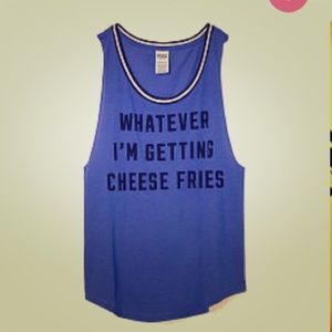 VS PINK Blue Tank